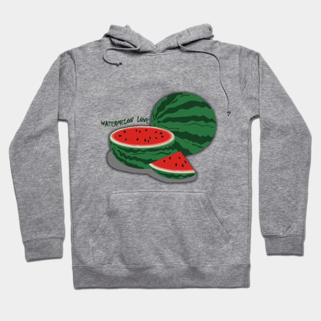 watermelon Hoodie by D_creations